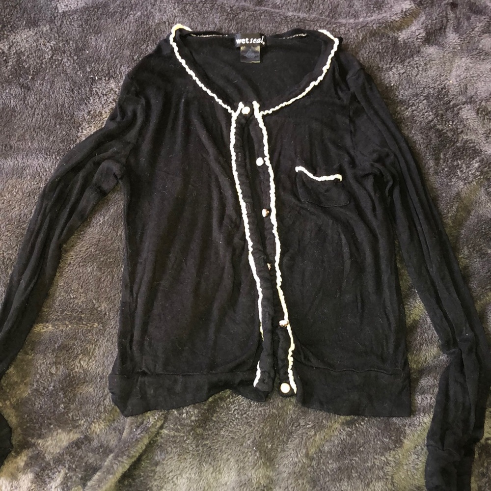 Wet seal vintage style cardigan